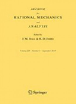 Archive For Rational Mechanics And Analysis