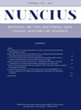 Nuncius-journal Of The History Of Science