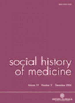 Social History Of Medicine