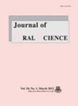 Journal Of Oral Science