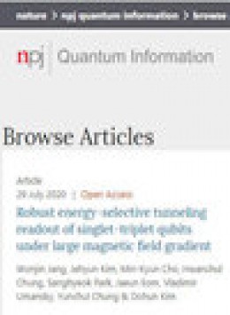 Npj Quantum Information