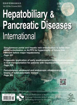 Hepatobiliary Pancreatic Diseases International雜志