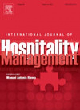 International Journal Of Hospitality Management