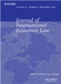 Journal Of International Economic Law