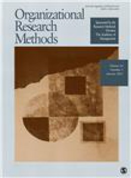 Organizational Research Methods