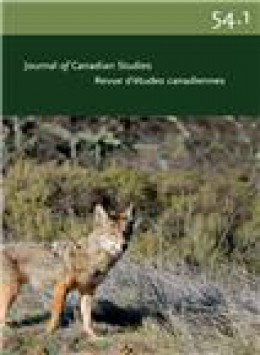 Journal Of Canadian Studies-revue D Etudes Canadiennes