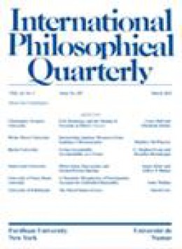 International Philosophical Quarterly